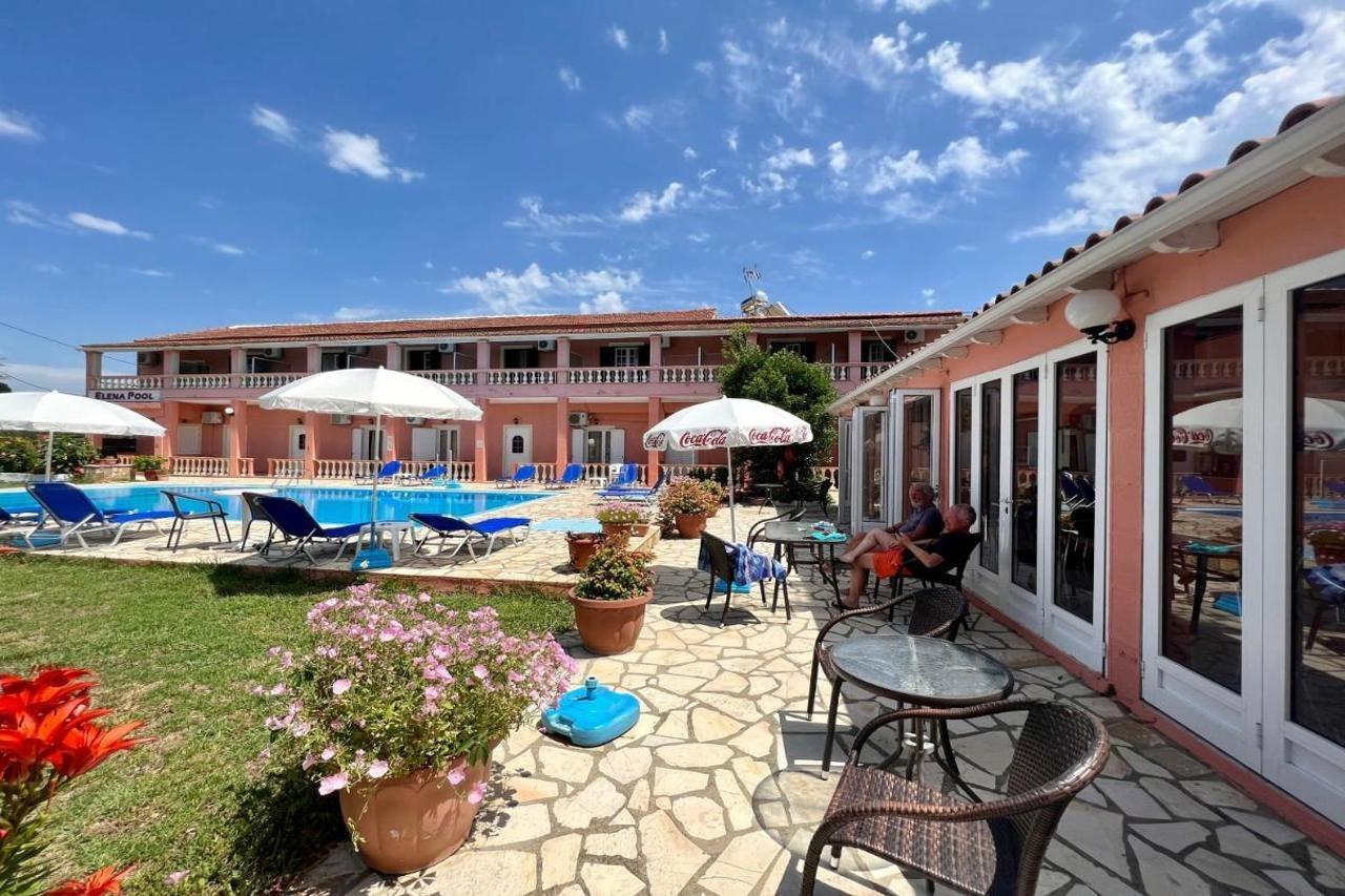 Elena Pool Aparthotel Ájos Jeórjos Eksteriør bilde