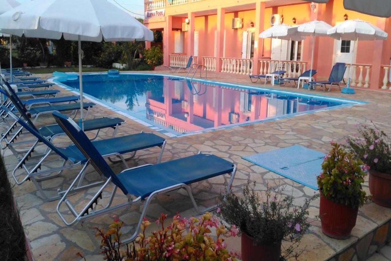 Elena Pool Aparthotel Ájos Jeórjos Eksteriør bilde
